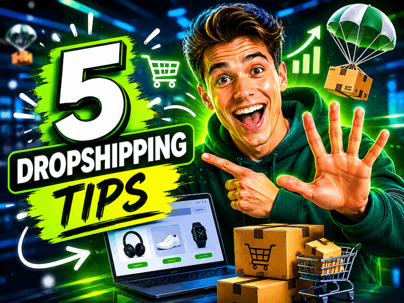 5 Hard-Earned Dropshipping Tips for Beginners